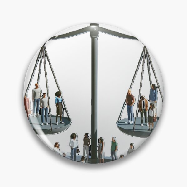Item preview, Balance of Justice Equality Scales Design for Advocates,Balance of Justice Unity Advocate Apparel designed and sold by majidi1.