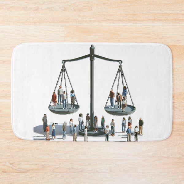 Item preview, Balance of Justice Equality Scales Design for Advocates,Balance of Justice Unity Advocate Apparel designed and sold by majidi1.