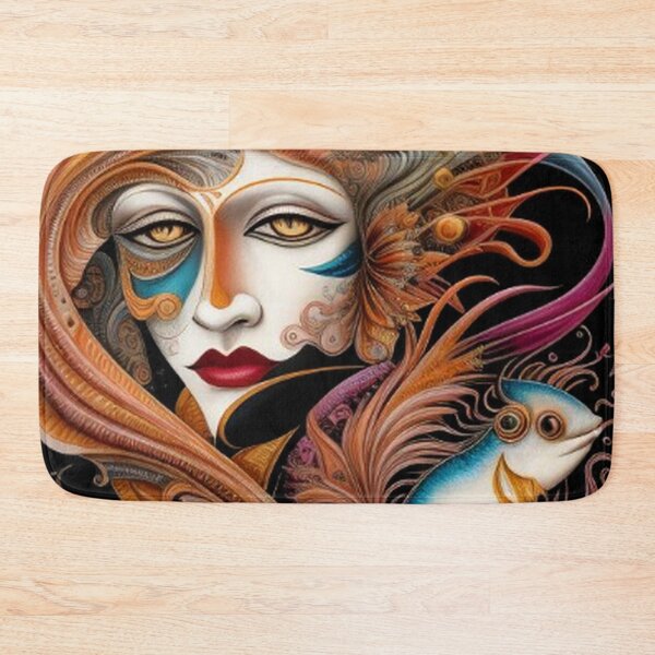 Item preview, Abstract Fish Art  designed and sold by TheDarkWardrobe.