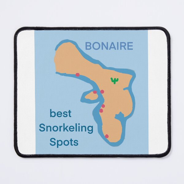 Item preview, Best snorkel spots in Bonaire designed and sold by seahorse crossing.