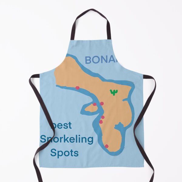 Item preview, Best snorkel spots in Bonaire designed and sold by seahorse crossing.
