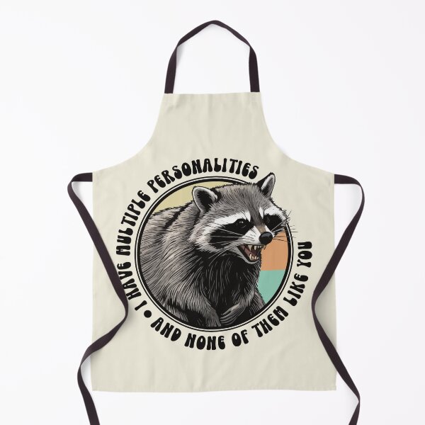 Item preview, Multiple Personalities, None Like You Vintage Angry Raccoon designed and sold by thecatcouch.