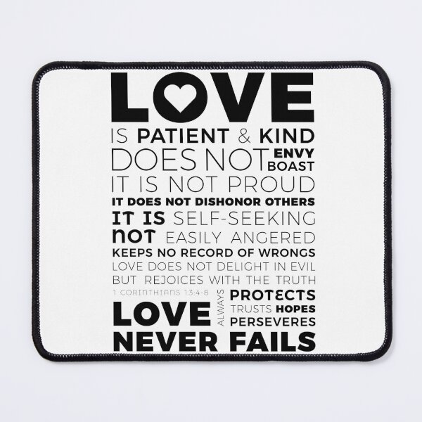 Item preview, Love is patient and Kind designed and sold by theL3Studio.