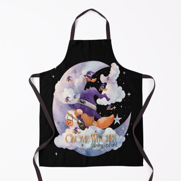 Item preview, Gnome Witches Stirring Up Fun | Magical Witchy Gnome Art & Cute Halloween Gnome Design for Spooky Fun designed and sold by Gnome to Express.