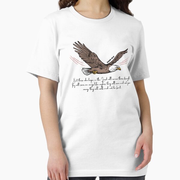 On wings like eagles - Isaiah 40:31 Essential T-Shirt