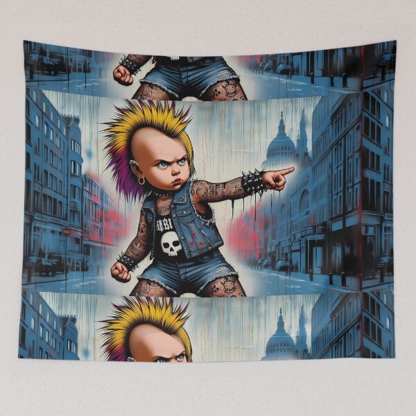 Item preview, London Calling You Out Punk Baby designed and sold by urbanriot.