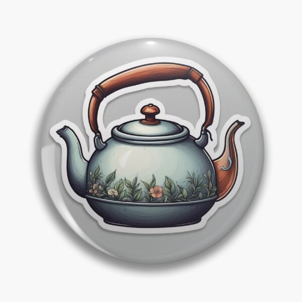 Item preview, Tea Kettle Sticker designed and sold by hjian8219.