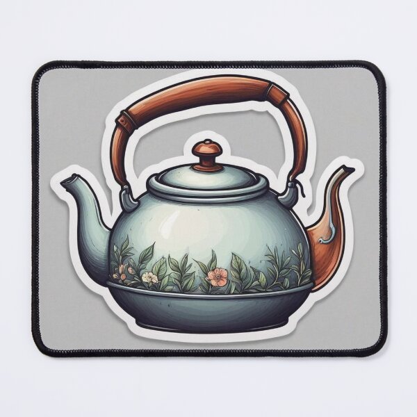 Item preview, Tea Kettle Sticker designed and sold by hjian8219.