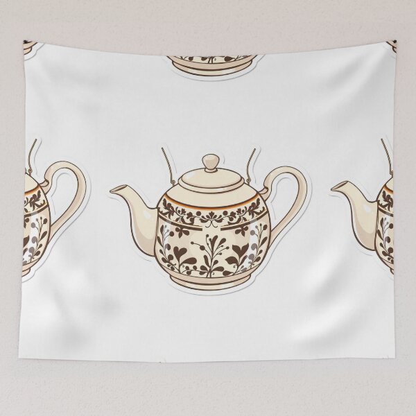 Item preview, Tea Kettle Sticker designed and sold by hjian8219.