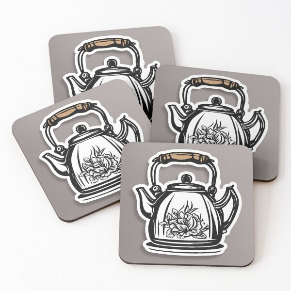 Item preview, Tea Kettle Sticker designed and sold by hjian8219.