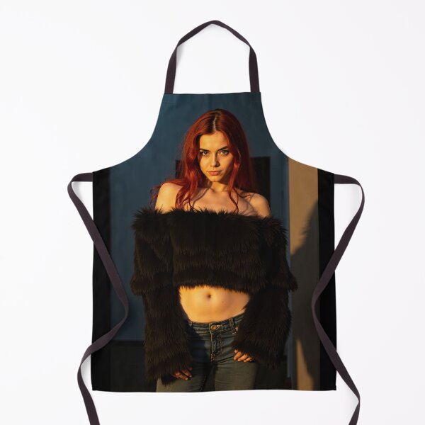 Item preview, Woman wearing a fluffy top designed and sold by Shinihime.