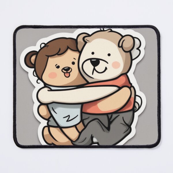 Item preview, Hug Day Sticker designed and sold by hjian8219.