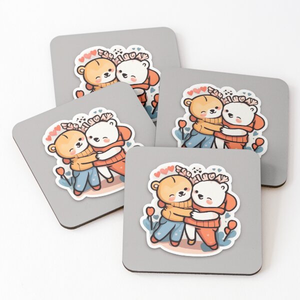 Item preview,  Hug Day Sticker designed and sold by hjian8219.