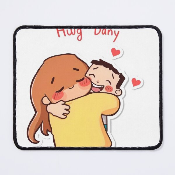 Item preview,  Hug Day Sticker designed and sold by hjian8219.