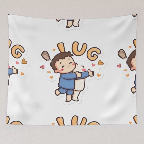 Item preview,  Hug Day Sticker designed and sold by hjian8219.