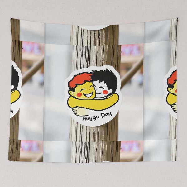 Item preview,  Hug Day Sticker designed and sold by hjian8219.
