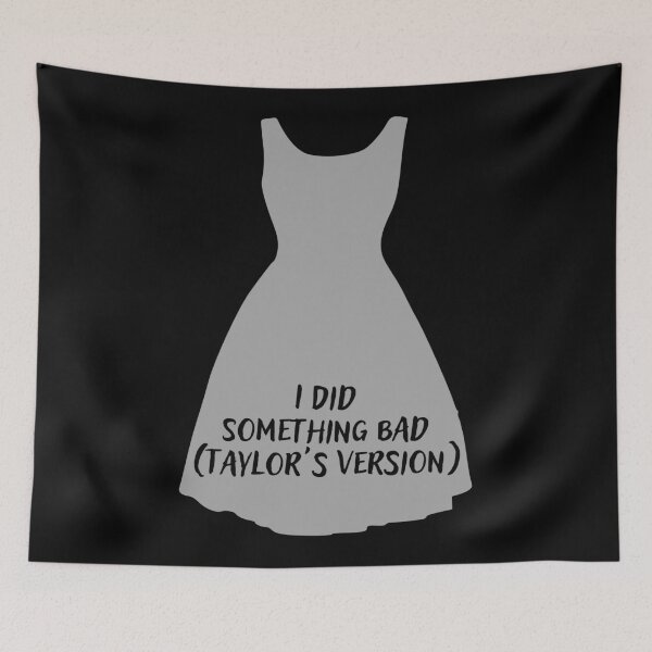 Item preview, Taylor Swift song dress designed and sold by broadwaygirl142.