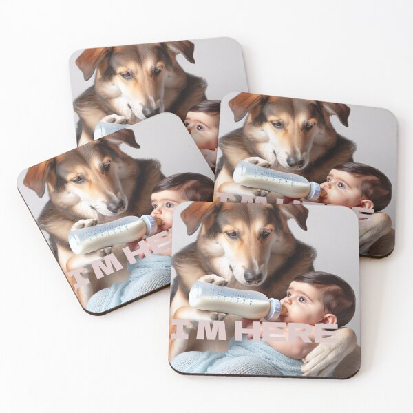 Item preview, Dog Can Babysitter Holding Milk Bottle Funny Design,Dog Can Babysitter Perfect Gift Parents Pet Lovers designed and sold by majidi1.