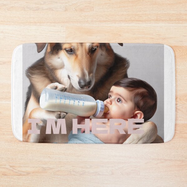 Item preview, Dog Can Babysitter Holding Milk Bottle Funny Design,Dog Can Babysitter Perfect Gift Parents Pet Lovers designed and sold by majidi1.