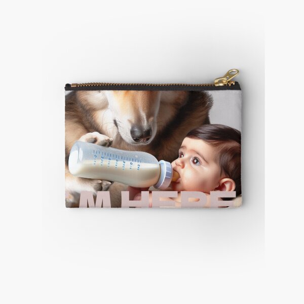 Item preview,  Dog Can Babysitter Holding Milk Bottle Funny Design,Dog Can Babysitter Perfect Gift Parents Pet Lovers designed and sold by majidi1.