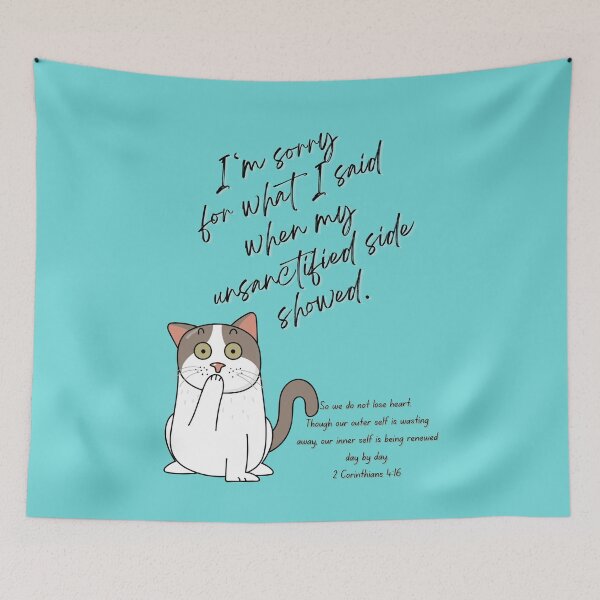 Item preview, Unsanctified Cat designed and sold by NachoTypicalTs.