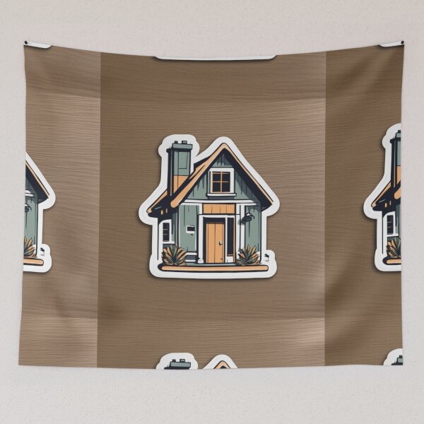 Item preview, Home Sticker designed and sold by hjian8219.