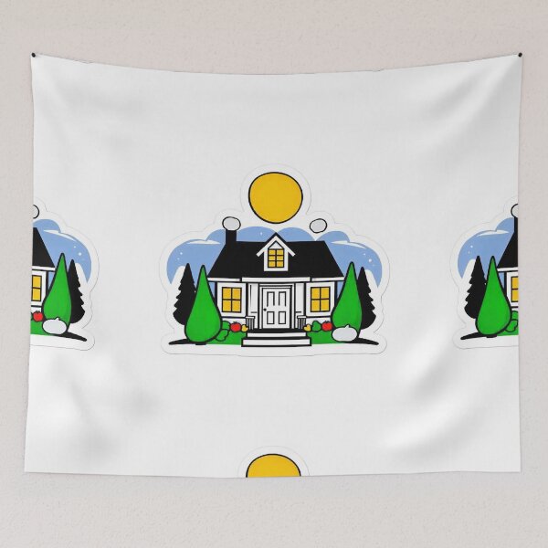 Item preview, Home Sticker designed and sold by hjian8219.