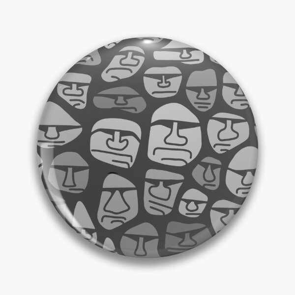 Item preview, Wonky Easter Island Heads designed and sold by Unhinged Heather.