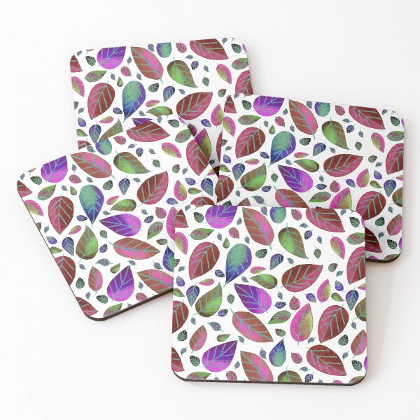Item preview, Pretty Leaves- Red&Pink designed and sold by deblevart.