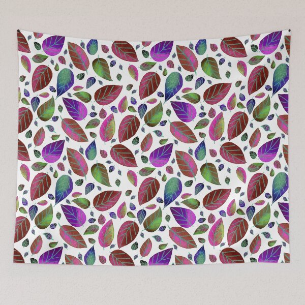 Item preview, Pretty Leaves- Red&Pink designed and sold by deblevart.