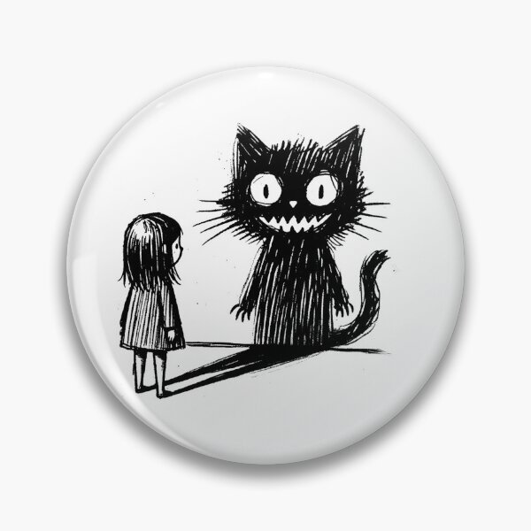 Item preview, Shadow cat Black designed and sold by II0FU5.