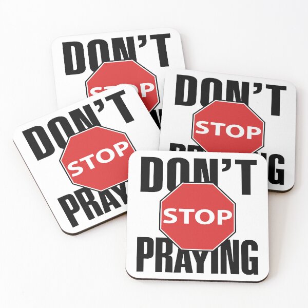 Item preview, Don't Stop Praying - Inspirational Faith-Based Design designed and sold by Junior França.