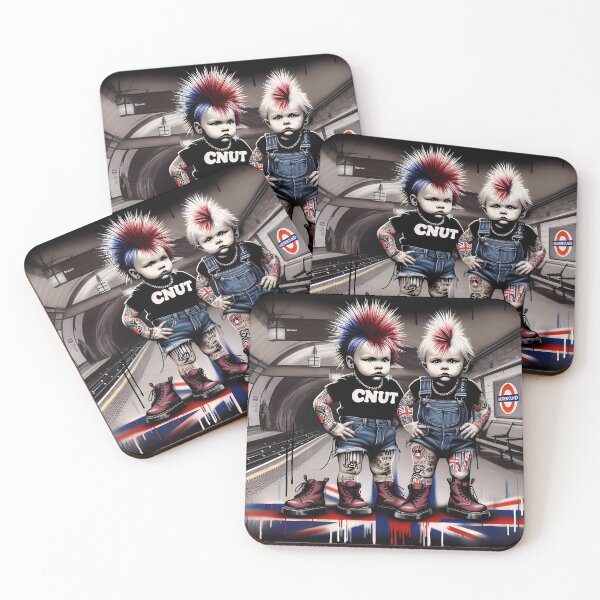 Item preview, London Underground British Punk Babies Lost Boot designed and sold by urbanriot.