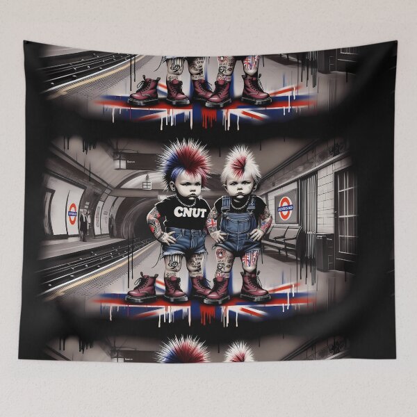 Item preview, London Underground British Punk Babies Lost Boot designed and sold by urbanriot.