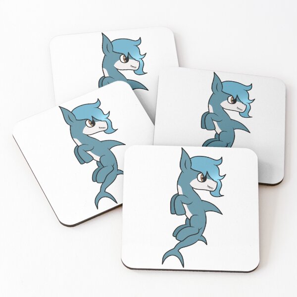 Item preview, Blahaj Shark/Pony designed and sold by Lightning Bolt's Merchandise.