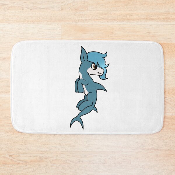 Item preview, Blahaj Shark/Pony designed and sold by Lightning Bolt's Merchandise.