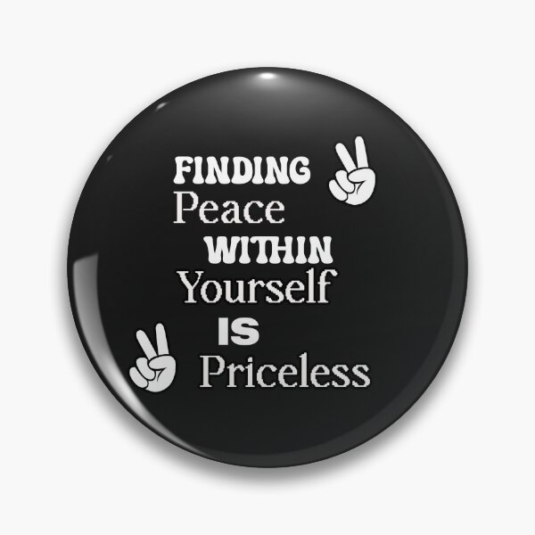 Item preview, Finding Peace Within Yourself is Priceless Collection designed and sold by ijbeautzzllc32.