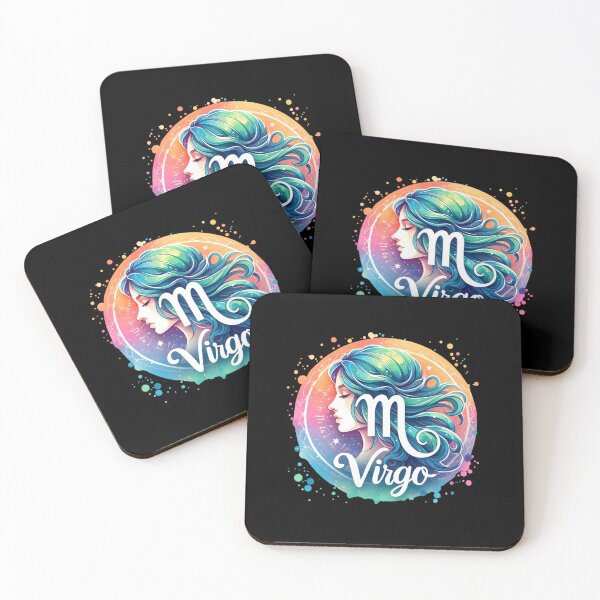 Item preview, Virgo Zodiac Art – Elegant Watercolor Design for T-Shirts, Mugs & Stickers designed and sold by artedigital99.