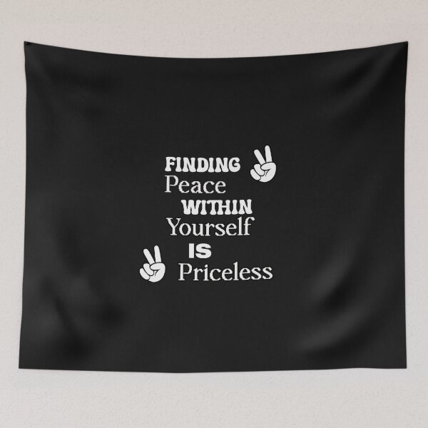 Item preview, Finding Peace Within Yourself is Priceless Collection designed and sold by ijbeautzzllc32.