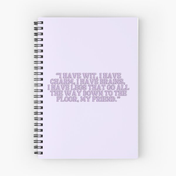 Item preview, The West Wing Quote I have Wit, Charm, Brains and Legs designed and sold by baranskini.