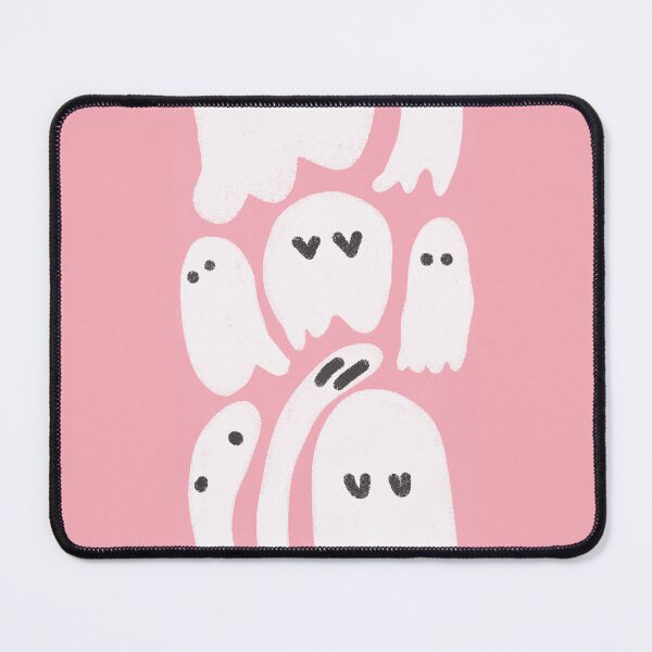 Item preview, cute pink ghosts designed and sold by MeAndMyiPad.