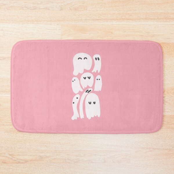 Item preview, cute pink ghosts designed and sold by MeAndMyiPad.