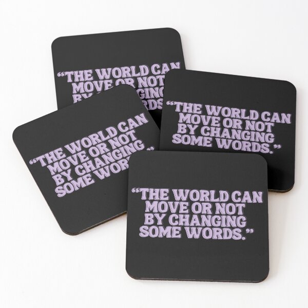 Item preview, West Wing Quote The world can move or not designed and sold by baranskini.