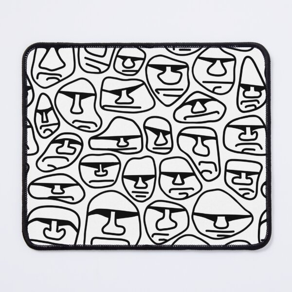 Item preview, Wonky Easter Island Heads designed and sold by Unhinged Heather.