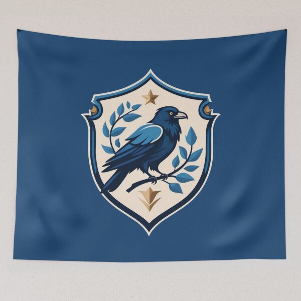 Item preview, Raven Crest designed and sold by ReadBooksRepeat.