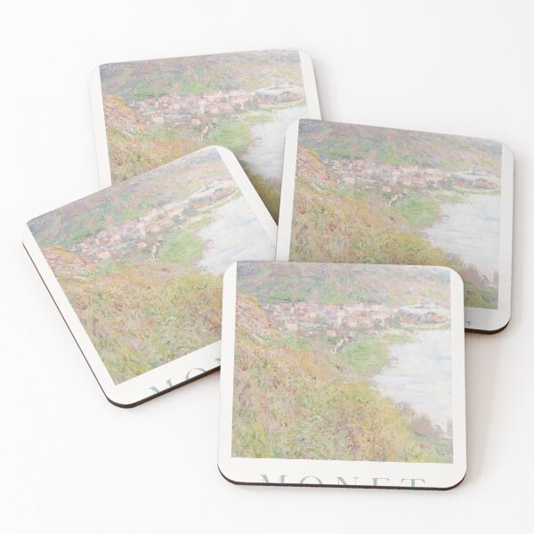 Item preview, Monet’s View of Vétheuil 1880 – Green Landscape, Peaceful French Landscape designed and sold by evermore-design.