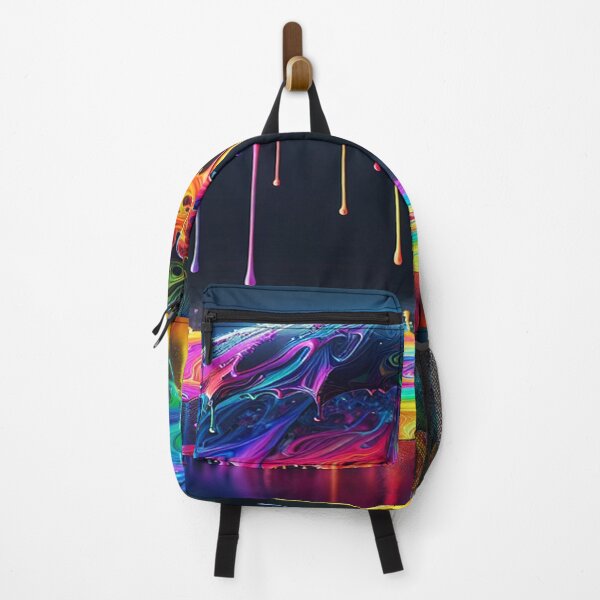 Item preview, Color Burst Umbrella :Vibrant Art in Motion Rainbow designed and sold by Tekumart.