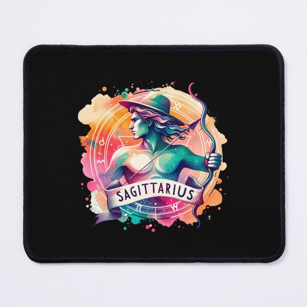 Item preview, "Sagittarius Zodiac Art – Adventurous Watercolor Design for T-Shirts, Mugs & Stickers" designed and sold by artedigital99.