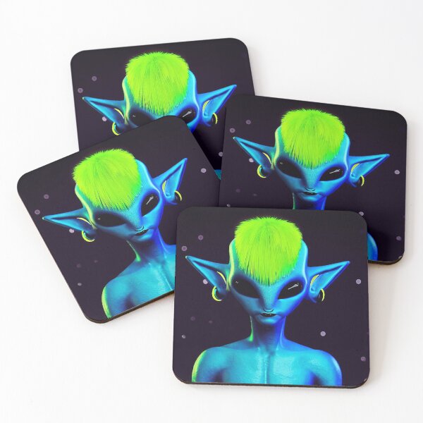 Item preview, Blue Alien designed and sold by Zen Lael.
