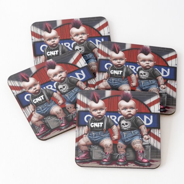 Item preview, British Punk Babies Chucking a London Wobbly designed and sold by urbanriot.